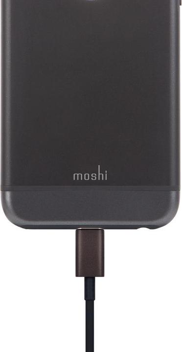 Actual product image Moshi iGlaze for iPhone 6/6S Plus Graphite Black (Apple iPhone 6)