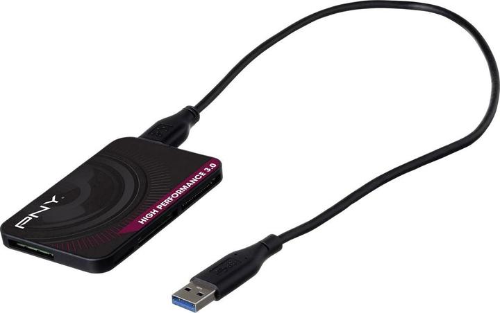Immagine prodotto PNY Lettore di schede Flash Formato 3.0 ad alte prestazioni (USB 3.0)