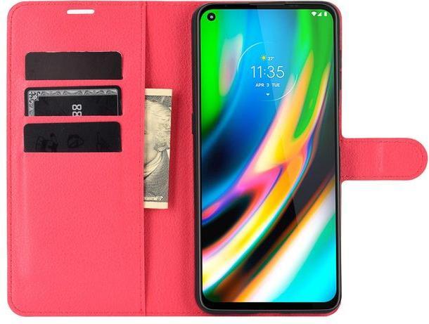 Produktbild MU Classic Litchi Leder Bookcover Series (Motorola Moto G9 Plus)