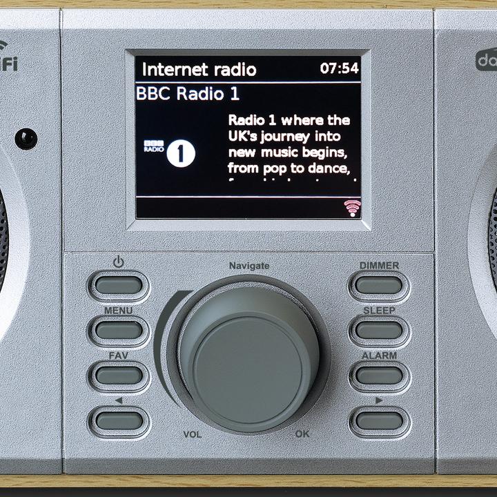 Productafbeelding Lenco DIR-141 (FM, DAB+, PLL, VHF, Internet radio, Bluetooth, WiFi)