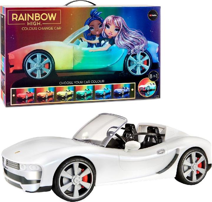 Actual product image MGA Rainbow High- Color Change Car
