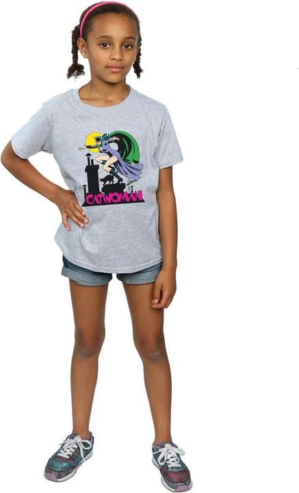 Immagine prodotto Catwoman Text Logo Maglietta Ragazze (128)