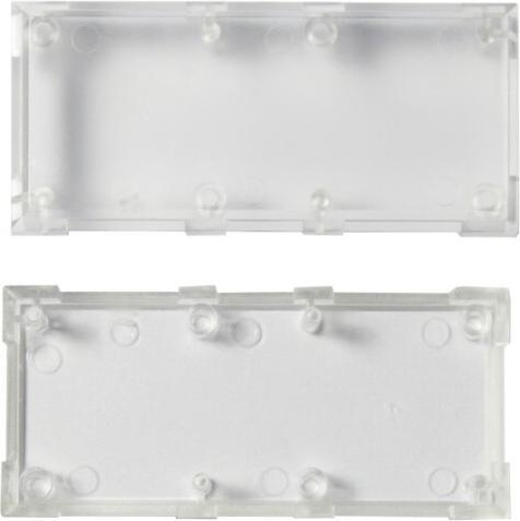 Produktbild Allnet BrickÂRÂknowledge Kunststoffschale 2x1 transparent oben und unten 10er Pack