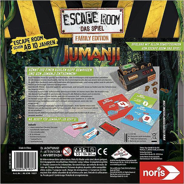Immagine prodotto Noris Sala di fuga Jumanji (Tedesco)