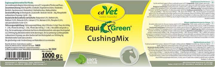 Immagine prodotto cdVet EquiGreen CushingMix (1 x, 1000 g)