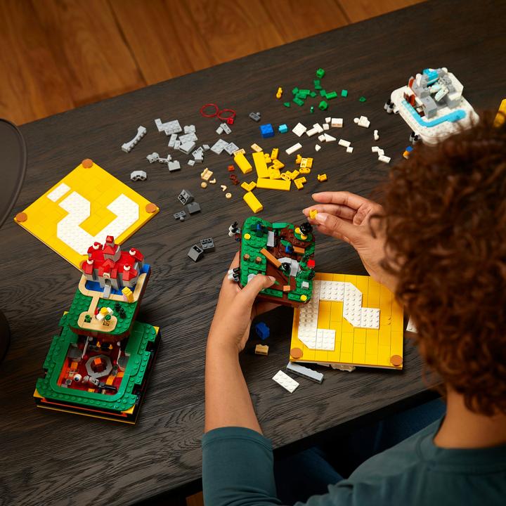 Produktbild LEGO Fragezeichen-Block aus Super Mario 64 (71395, LEGO Seltene Sets, LEGO Super Mario)