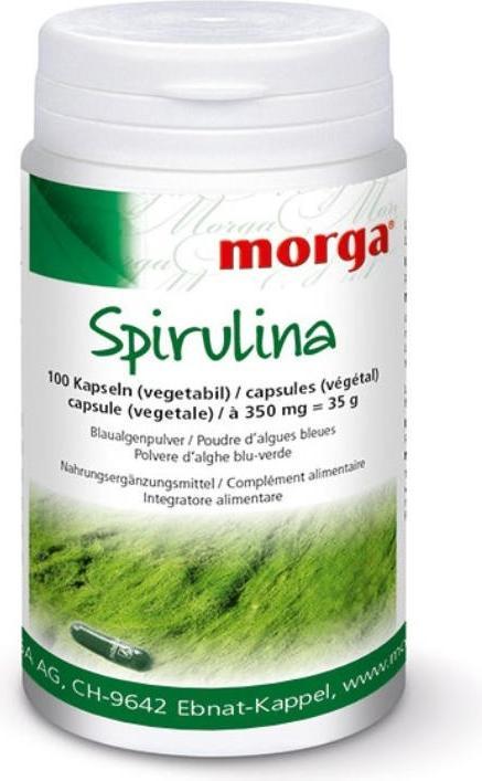 Morga Spirulina (100 Stück, Kapseln, 300 g)