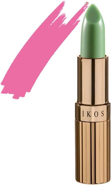 Actual product image IKOS Thinking Lipstick (DL2 Green-Night Pink)