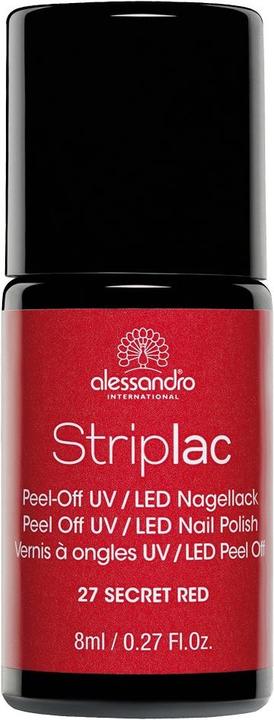 Alessandro Striplac (27 Secret Red, Abziehbarer Nagellack)