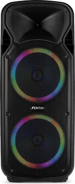 Produktbild Fenton Speaker Bluetooth - FT212LED MK2 karaoke box met LEDâ€™s, accu en microfoons - (Aktiv)