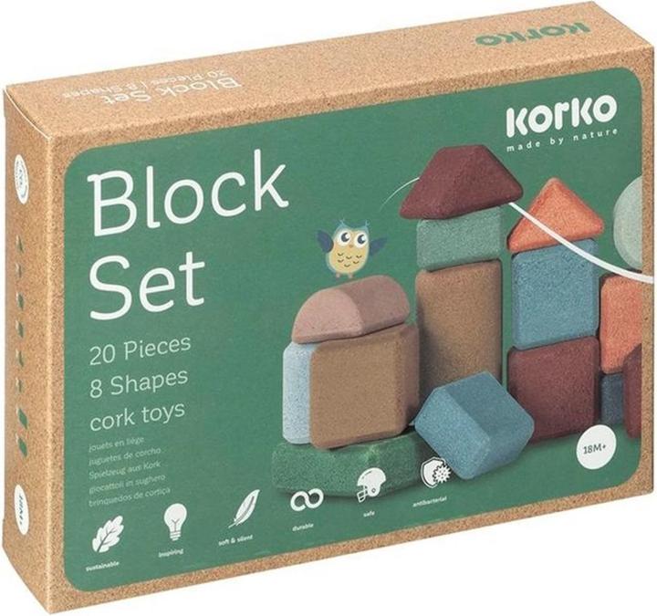 Korko Small Architects - 20 cork bricks