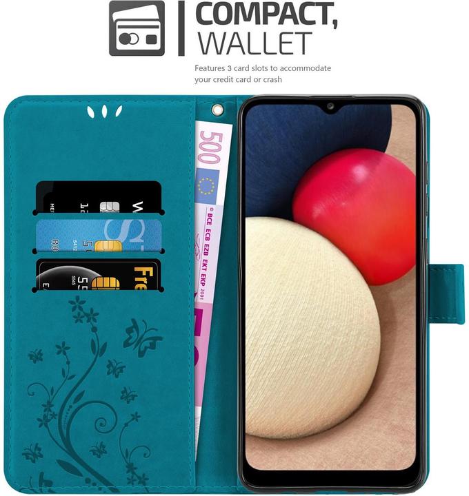 Immagine prodotto Cadorabo Copertina del libro di fiori (Samsung Galaxy A02s)