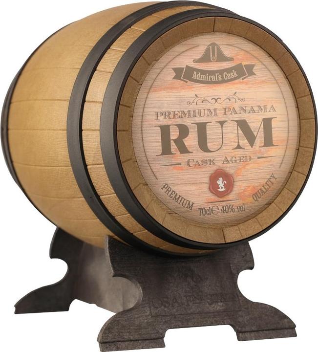 Actual product image Old St. Andrews Admiral's Cask Rum in barrel