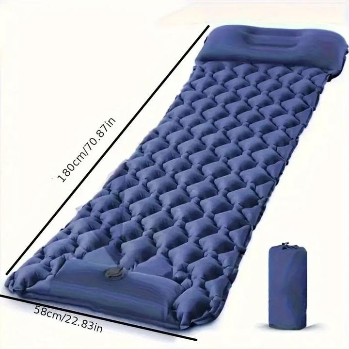 Immagine prodotto Dema Aufblasbares Camping-Luftmatratze Dunkelblau