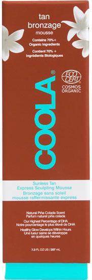 Produktbild Coola Suncare Sunless Tan Express Sculpting Mousse (Selbstbräunungsspray, 207 ml)