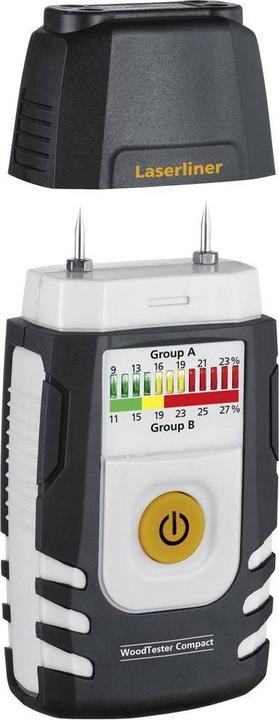 Laserliner Appareil de mesure de l'humidité du bois compact - utilisation de matériaux recyclés pour une