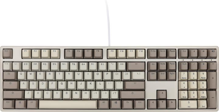 Image du produit Ducky Clavier de jeu Origin Vintage, Cherry MX-Blue (US) (US, Filaire)