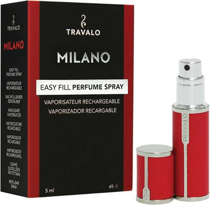 Travalo Parfum Zerstäuber Milano Rot (5 ml)