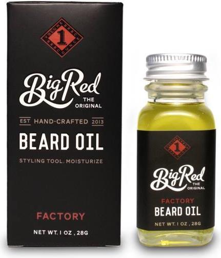 Actual product image Big Red Beard Beard oil Factory 30 (30 ml)
