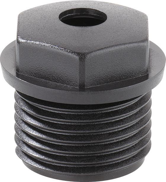 Spelsberg 21302001 Mamelon étrangleur plastique noir 1 pce