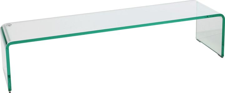 Produktbild Bhp TV-Aufsatz Glas Hagen 90cm klar (90 x 25 x 20 cm)