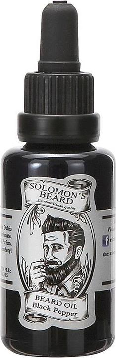 Actual product image Solomon's Beard Beard Oil Black Pepper (30 ml)