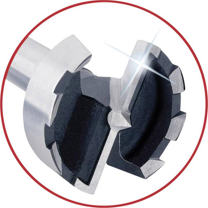 Actual product image wolfcraft wolfcraft 1 Forstnerbohrer-Set 5-tlg. ø15-35x90mm (15 mm, 35 mm, 20 mm, 25 mm, 30 mm)