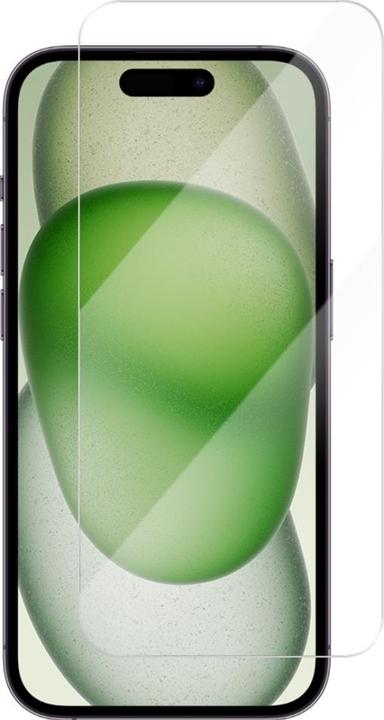 Screenguard Apple iPhone 15 Plus Protective Glass Film Case Friendly Design (1 Piece, Apple iPhone 15 Plus)