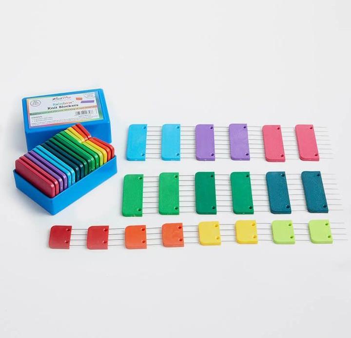 Knitpro Aiguilles à peigne avec trous de fixation assortis