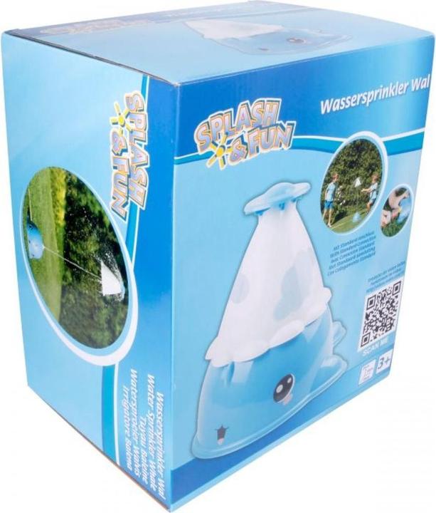 Actual product image Splash & Fun Water sprinkler whale