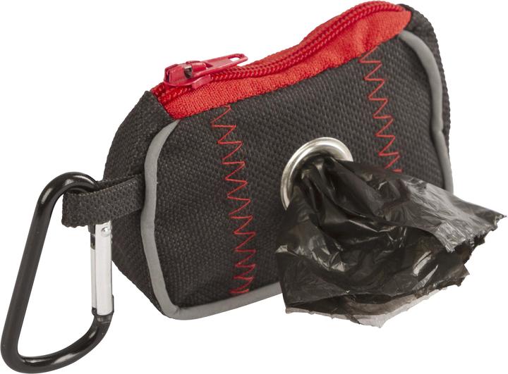 Kerbl Tasche für Doodoo Pouch schwarz/rot, 8x5, 5x4cm (One Size, Hund, Hundesport)