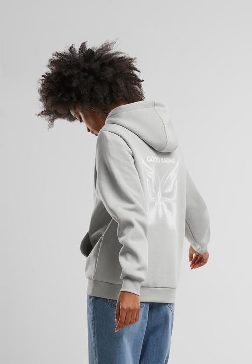 Produktbild Miss Tee Karma Butterfly Ladies Fluffy Hoody - 174139 (XXL)