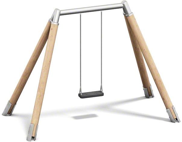 Produktbild Playparc Einfachschaukel Holz/Metall