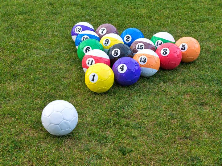 Actual product image Betzold Sport Football Billiards
