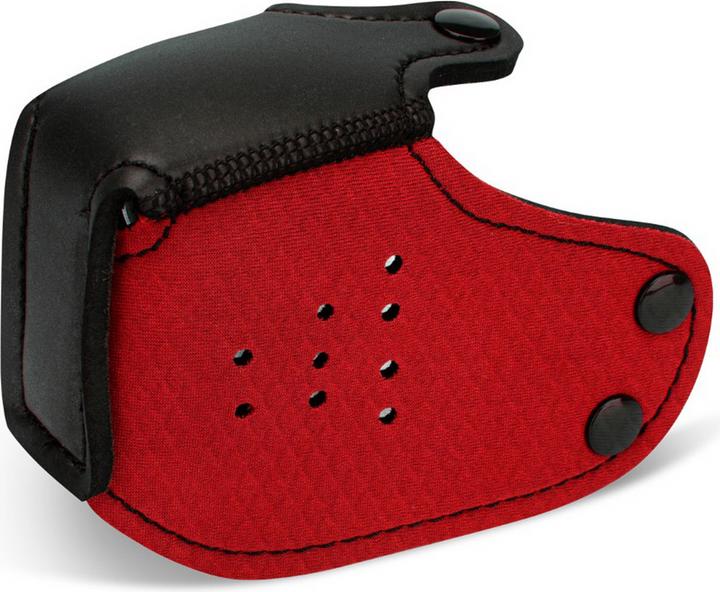 Actual product image Prowler Puppy Muzzle - Red