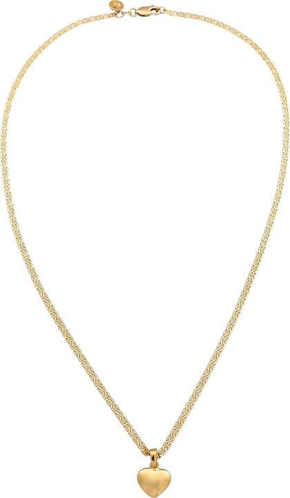 Actual product image Elli Heart (925 Sterling silver gold-plated, 45 cm)