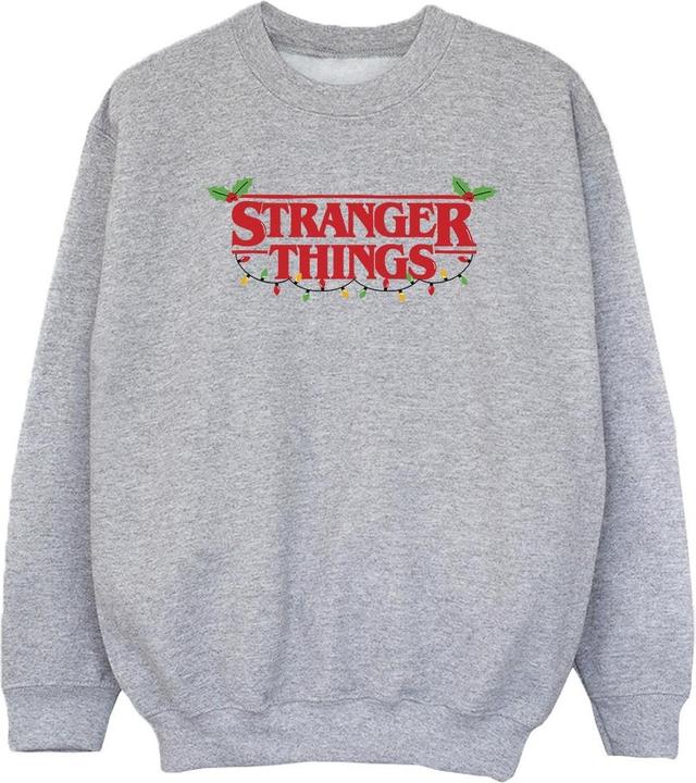 Netflix Stranger Things Christmas Lights Sweatshirt Mädchen