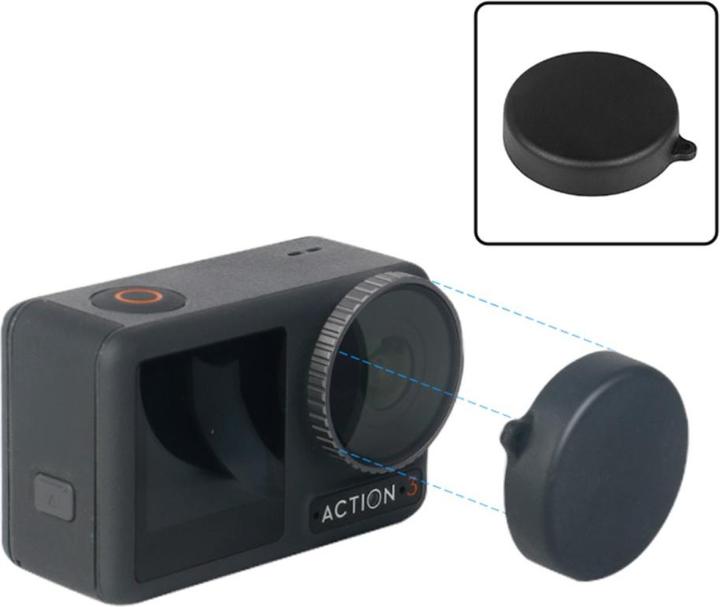 Immagine prodotto Ueli Express 8 in 1 DJI Osmo Action Display und Linsen Panzerglas mit Objektivschutz (Osmo Azione 3, Osmo Azione 4)