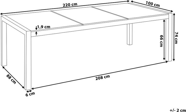 Produktbild Beliani Grosseto (220 cm)