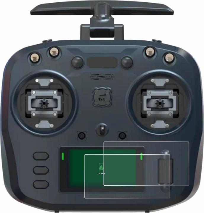 Actual product image ScreenLeaf Screen Protector sustainable Screen Protection, clear, anti-scratch (Drone display protection)