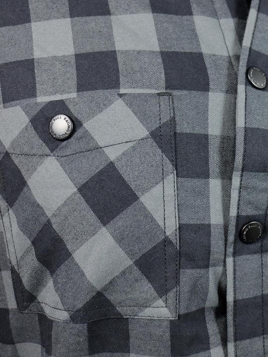 Actual product image Raging Bull Mens Checked Quilted Shirt Jacket (5XL)