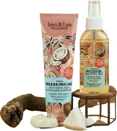 Produktbild Jean & Len Coconut Sandalwood, Body Peeling, 125 ml (125 ml)