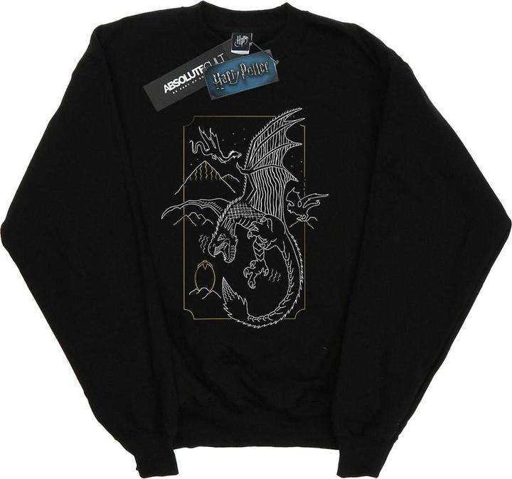 Image du produit - Sweat DRAGON LINE ART - Fille (152, 158)