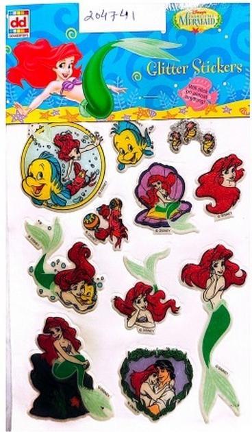 Produktbild The Little Mermaid Glitzer Aufkleber