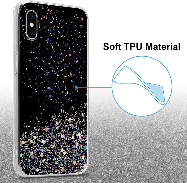 Immagine prodotto Cadorabo Copertura in TPU scintillante (Apple iPhone X)
