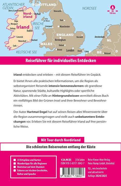 Immagine prodotto Reiseführer Irland und Nordirland (Tedesco, Hans-Günter, Lars/Fiess, Cavo, Astrid/Semsek, 2024)