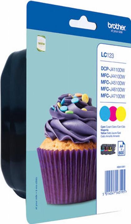 Produktbild Brother LC-123 Rainbow Pack (M, Y, C)