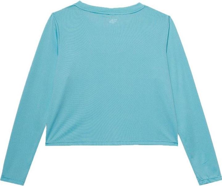 Actual product image 4F Koszulka damska longsleeve F218 niebieska 4FWSS24TFLOF218 33S M (33)