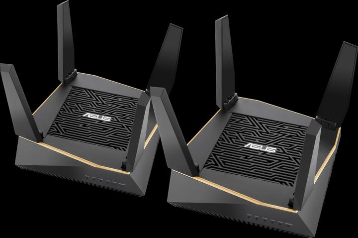Actual product image ASUS AiMesh AX6100 WiFi 6 System (RT-AX92U 2 Pack)