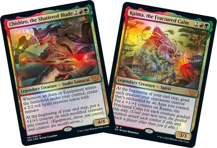 Actual product image Magic the Gathering Kamigawa: Neon Dynasty (English, Commander)